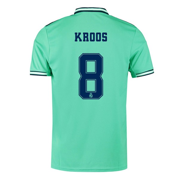 Maillot Football Real Madrid NO.8 Kroos Third 2019-20 Vert